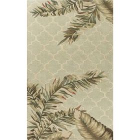 5' x 8'  Wool Sage Area Rug