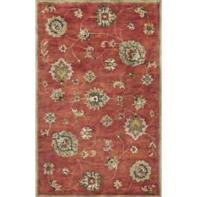 5' x 8'  Wool Sienna Area Rug