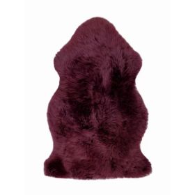 Logan Berry New Zealand Natural Shearling Sheepskin Rug