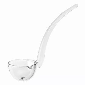 6" Mouth Blown Crystal Gravy  Dressing or Sauce Ladle