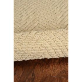 60" X 96" Ivory Jute Rug