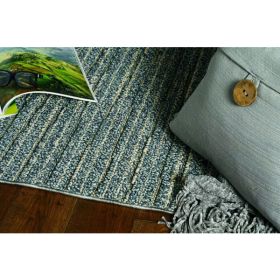 4'x6' Denim Landscape UV Treated Indoor Outdoor Area Rug