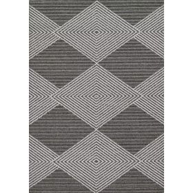 60" X 90" Grey or  Ivory  Polypropylene Rug