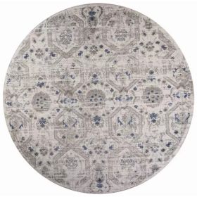 26" X 90" Ivory  Polypropylene Rug