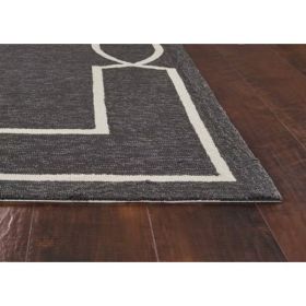 2'x3' Onyx Polypropylene Accent Rug