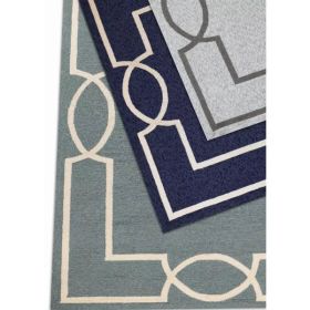 2'x3' Ocean Polypropylene Accent Rug