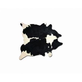 60" x 84" Black And White Cowhide - Area Rug