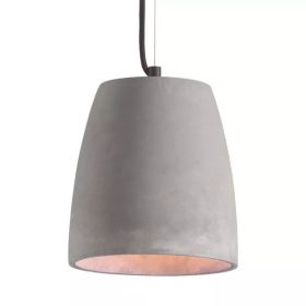 Modern Industrial Gray Cement Ceiling Lamp