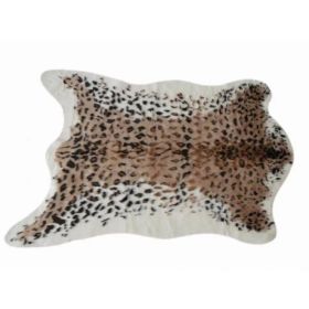 51" x 60" El Paso Leopard Faux Hide - Area Rug