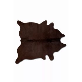 72" x 84" Chocolate, Cowhide - Rug