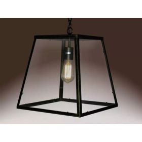 Lucy 1-light Black Edison Lamp with Bulb