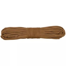 Nylon Braided Cord - 100' Hank - Coyote (Tan)