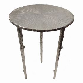 Plutus Brands Metal Accent Table in Colored Metal