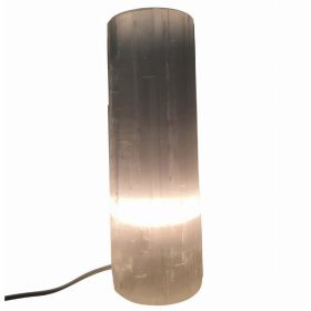 Selenite Flat Top Lamp