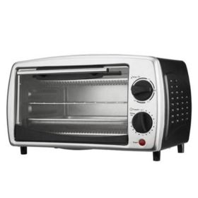 Brentwood Toaster Oven (Color: Black, Material: Steel, Country of Manufacture: China)