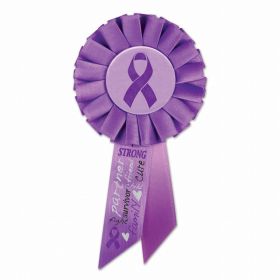 Rosettes(Multiple Themed Designs Available) (Color: Purple, Country of Manufacture: United States)