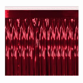 Fringe Drape (Multiple Designs Available) (Color: Red, Country of Manufacture: United States)