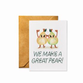 Anniversary Card (Color: Pear, Country of Manufacture: United States)