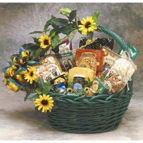 Gourmet Gift Baskets (Color: Black, Material: Stone, Country of Manufacture: United States)