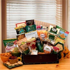 Gourmet Gift Baskets (Color: Antique Brass, Material: Stone, Country of Manufacture: United States)