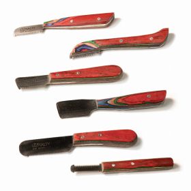 Set of 6 Stripping Knives (Colors Vary) (Country of Manufacture: United States)