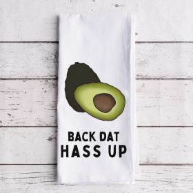 Back Dat Hass Up - Tea Towel (Color: Bazaar, Country of Manufacture: United States)